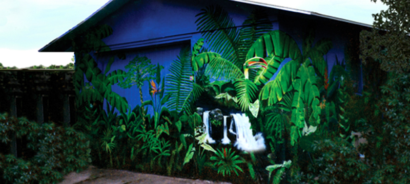 Trompe L'oeil Mural